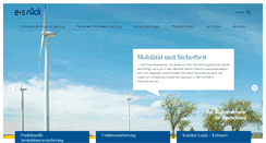 Desktop Screenshot of es-rueck.de